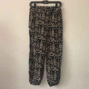 Printed Joggers